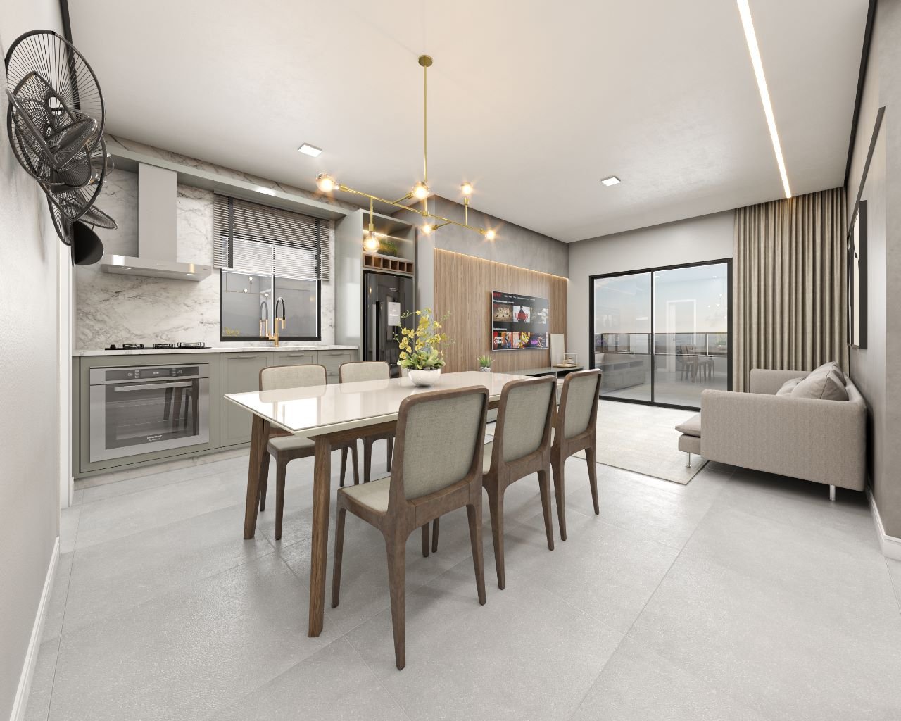 aplat-rjr-lumiere-living-02 Apartamento no Lumiere Residence em Navegantes (SC) | RJR