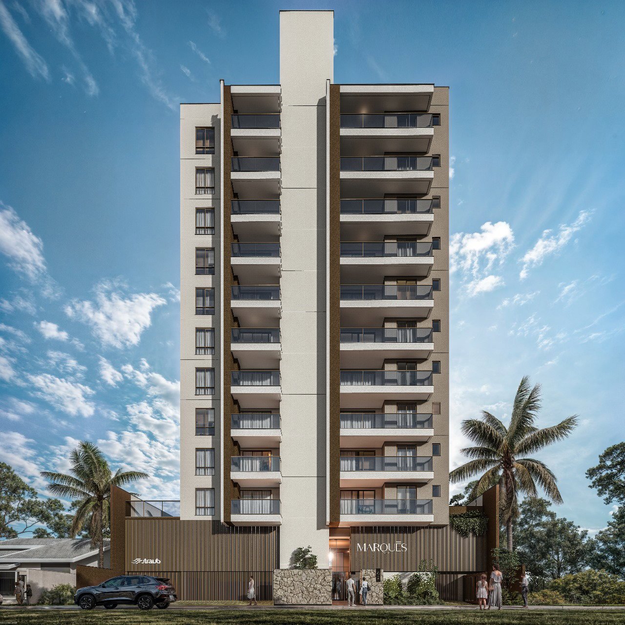 aplat-straub-marques-fachada-02 Apartamento no Marquês Residence em Navegantes (SC) | STRAUB