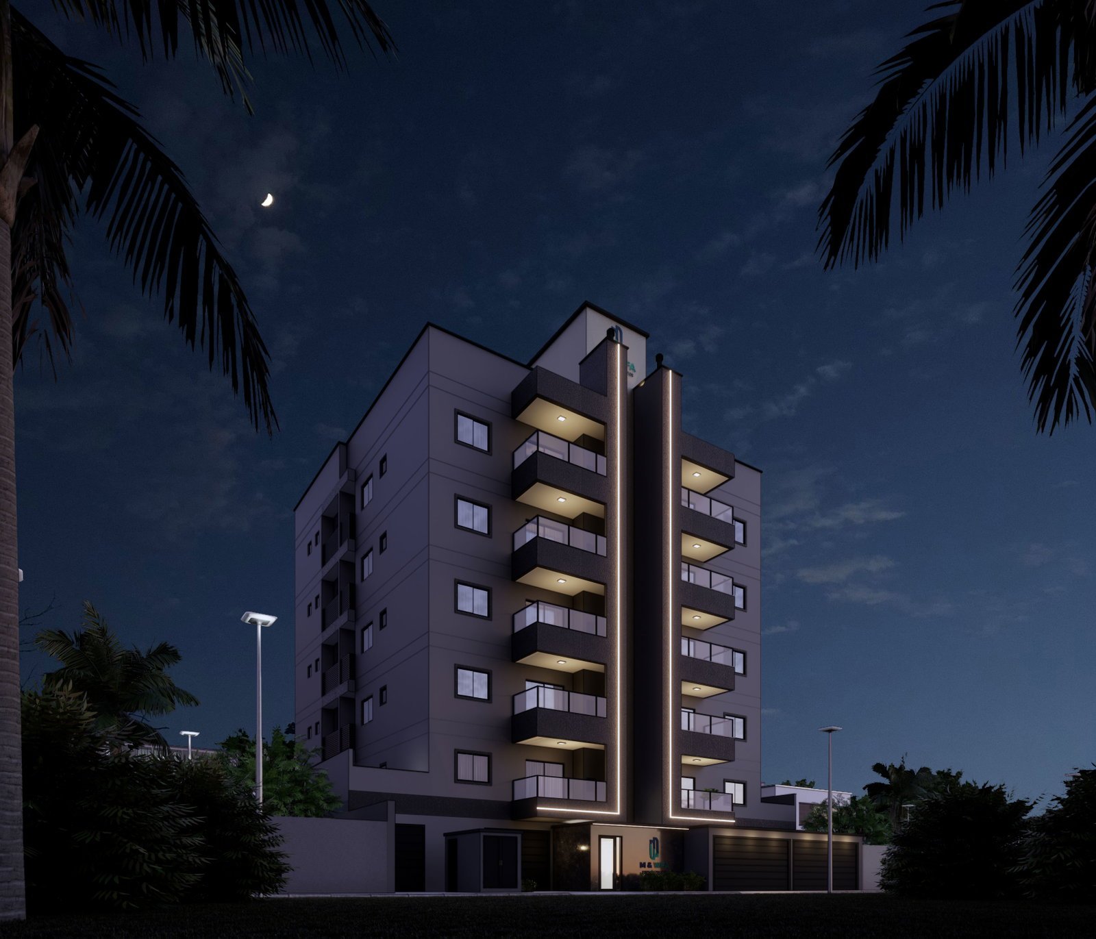 aplat-wfa-inglaterra-fachada-02 Apartamento no Residencial Inglaterra em Navegantes (SC) | WFA & M